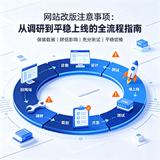巴音郭楞建站-网站改版注意事项：从调研到平稳上线的全流程指南