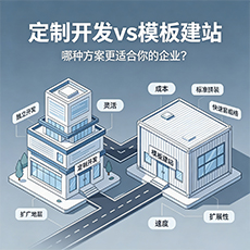 巴音郭楞建站-定制开发vs模板建站：哪种方案更适合你的企业？