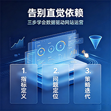 巴音郭楞建站-告别直觉依赖：三步学会数据驱动网站运营