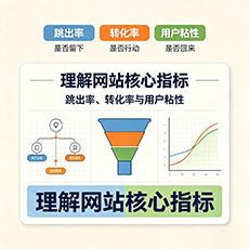 巴音郭楞建站-理解网站核心指标：跳出率、转化率与用户粘性