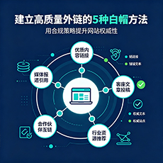 巴音郭楞建站-建立高质量外链的5种白帽方法